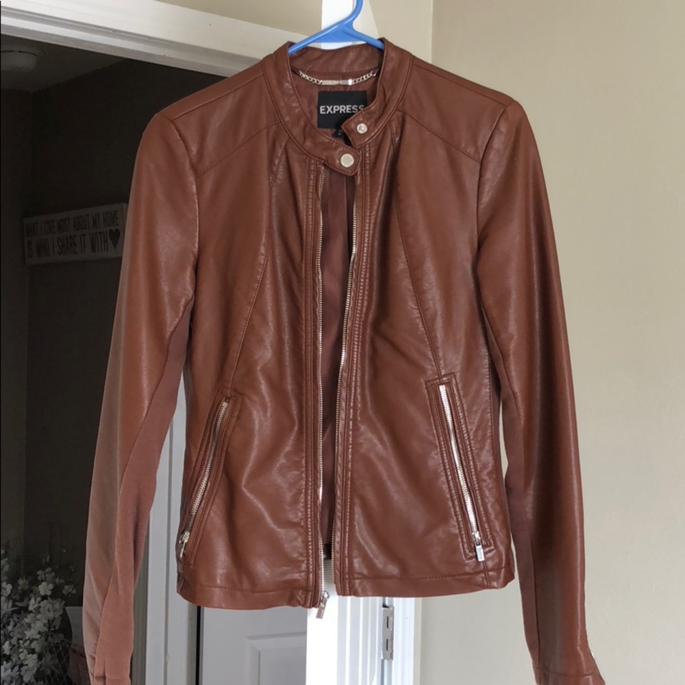 Express Faux Leather Jacket